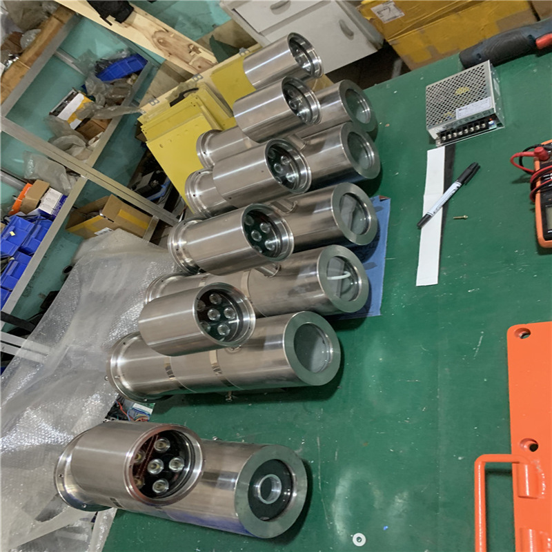 内置红外补光实时图像网络传输矿用隔爆型网络摄像仪KBA127