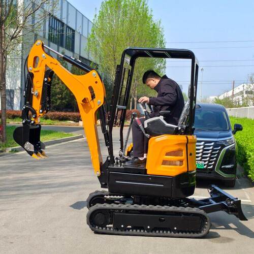 HT20小型挖掘机建筑施工开荒挖沟果园种树市政工程挖掘机HIGHTOP