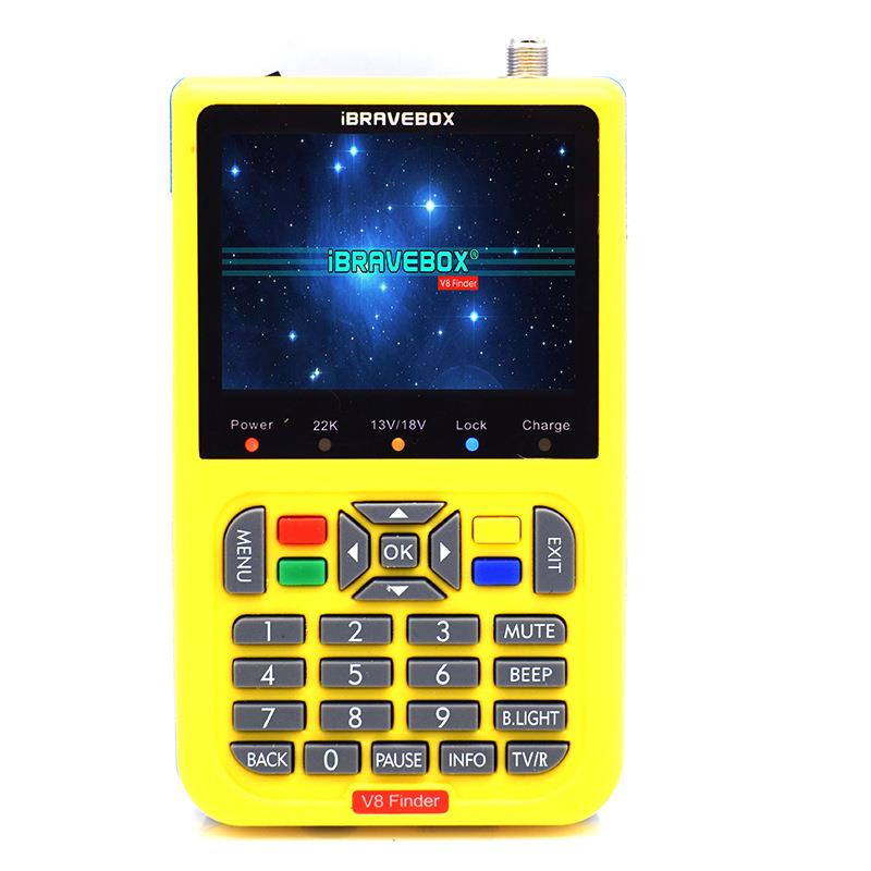 外贸热销DVB-S/S2 高清卫星寻星仪 V8 Finder 工厂现货