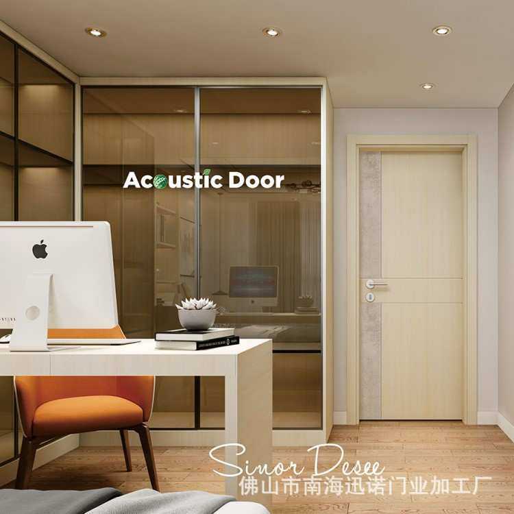 木塑门WPC门室内防水门厂家直供 实木复合室内工程门出口中东