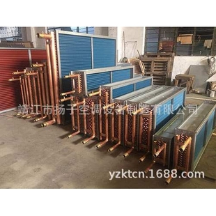 不锈钢翅片表冷器 铜管不锈钢片 不锈钢管表冷器 全不锈钢表冷器
