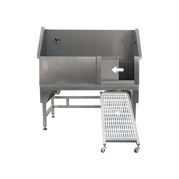 BTS-131E 滑动门不锈钢电动升降浴缸 kiss宠物洗澡浴盆宠物店美容