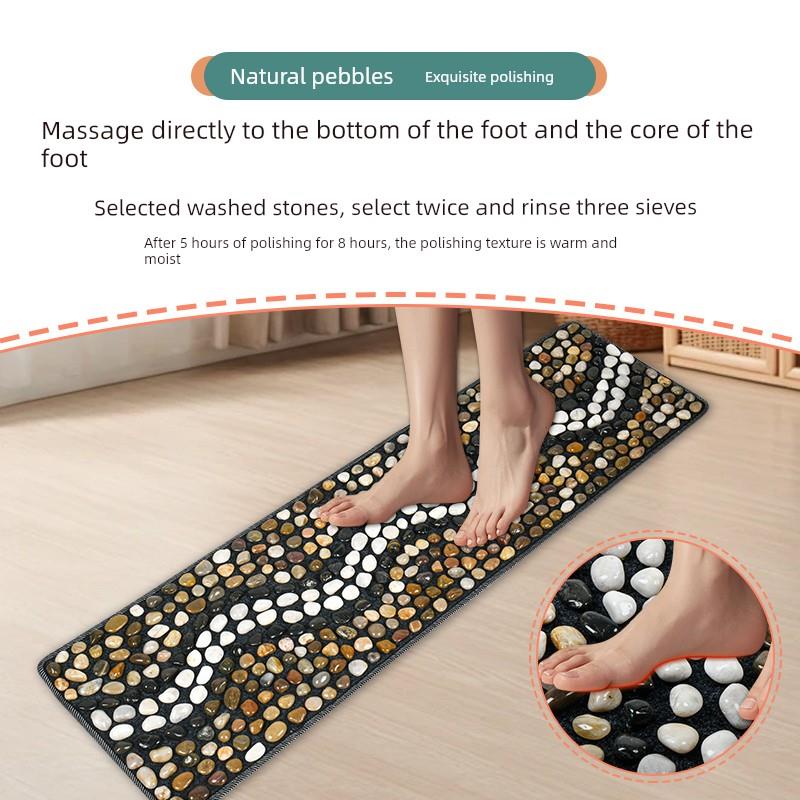鹅卵石足部按摩垫穴位板家庭足部按摩垫穴位足部按摩鞋底石按摩器