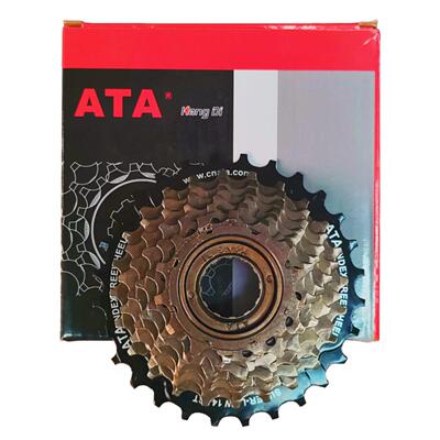 康迪ATA 180响登山车变速飞轮自行车7-8-9速定位塔轮旋式飞轮盒装