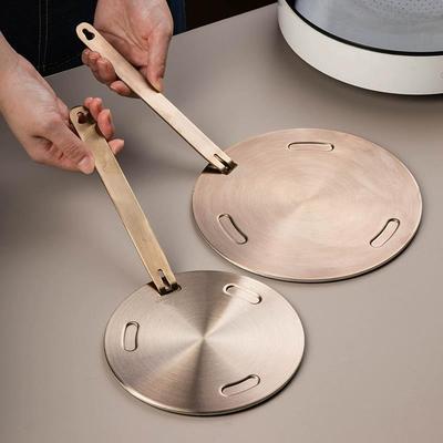 电磁炉导磁板导热板专用砂锅导热片加热板玻璃锅不锈钢厨房导热盘