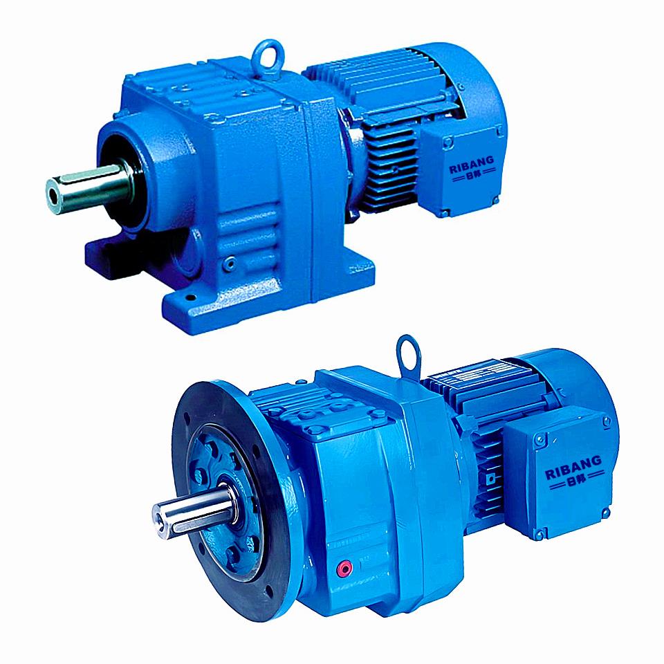 RF37~RF77硬齿面减速机广泛用于包装机械输送设备搅拌非标可定制