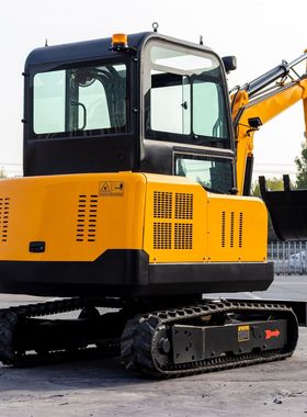 HT30小型工程建筑液压传导履带挖掘机 可装载叉子抓夹多功能挖机