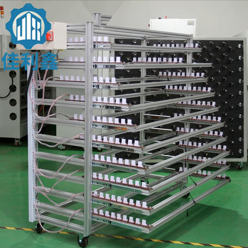 厂家直供深圳石岩公明LED灯管老化架老化车T5T8日光灯灯具老化架