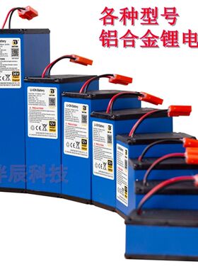 12v儿童电动车铝壳锂电瓶蓄电池大容量四轮童车电子称喷雾器配件