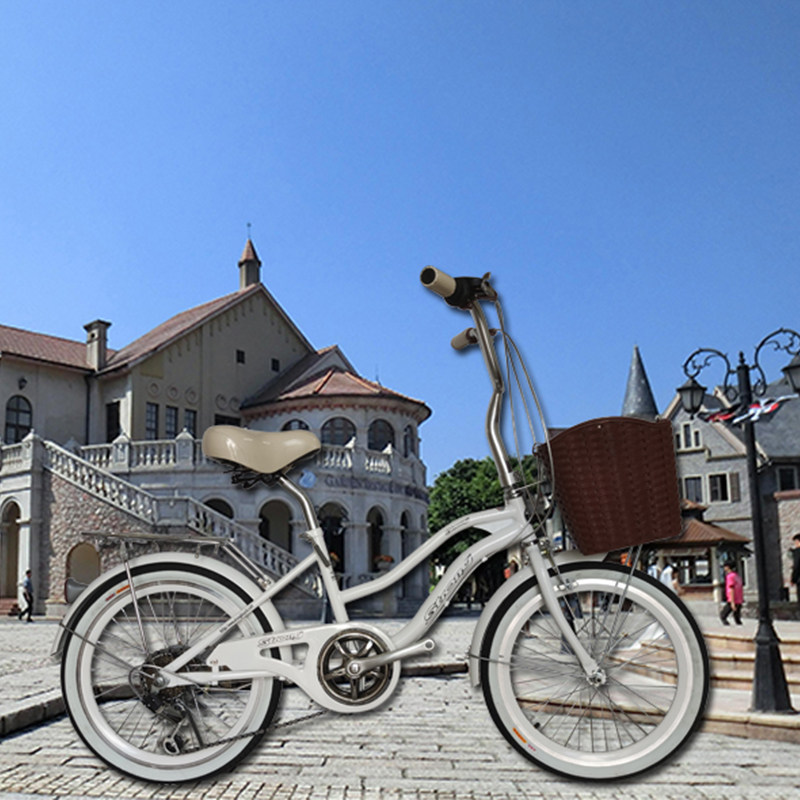 自行车女轻便上班健成年学生变速时尚单车淑女P成人男休闲日韩复