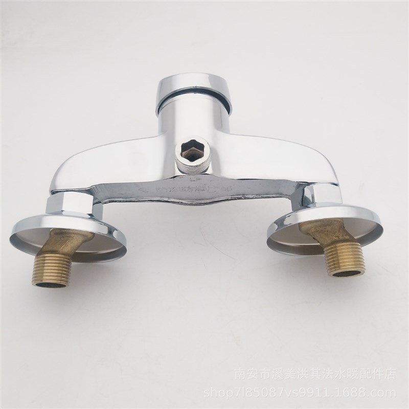 锌合金淋浴花洒开关冷热墙上暗装混水阀两联卫浴洁具水龙头