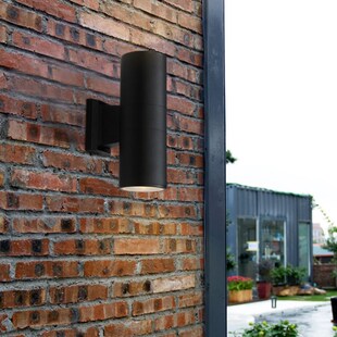 led双头上下照户外防水洗墙别墅酒店庭院阳台外墙亮化投射壁灯6W