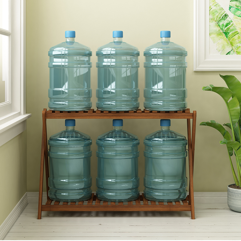 白色花架子置物架阳台多层室内二层落地式客厅实木制欧式绿萝盆架