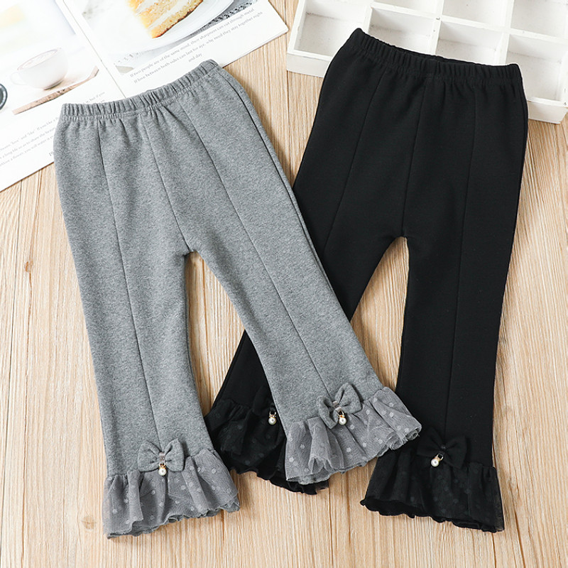 童装女童春秋长裤新款2023小宝宝纯棉百搭外穿裤子女孩洋气喇叭裤,童装/婴儿装/亲子装,裤子,淘宝优惠券,粉丝福利购,淘宝优惠卷