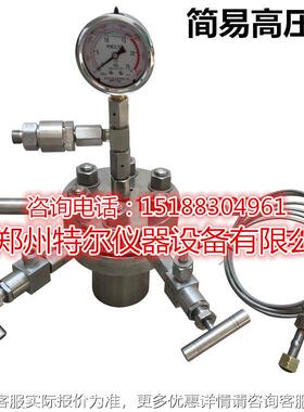 CFC易F-.25L简不锈钢高压反应釜 5CF-20ML高压反应釜0 简易釜