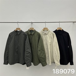 非本18907g9冬装韩版宽松大码胖mm休闲百搭慵懒风加厚棉服衬衫外