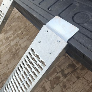 摩托车上车坡道板加厚折叠电动车台阶斜坡板防滑无障碍坡道板神器