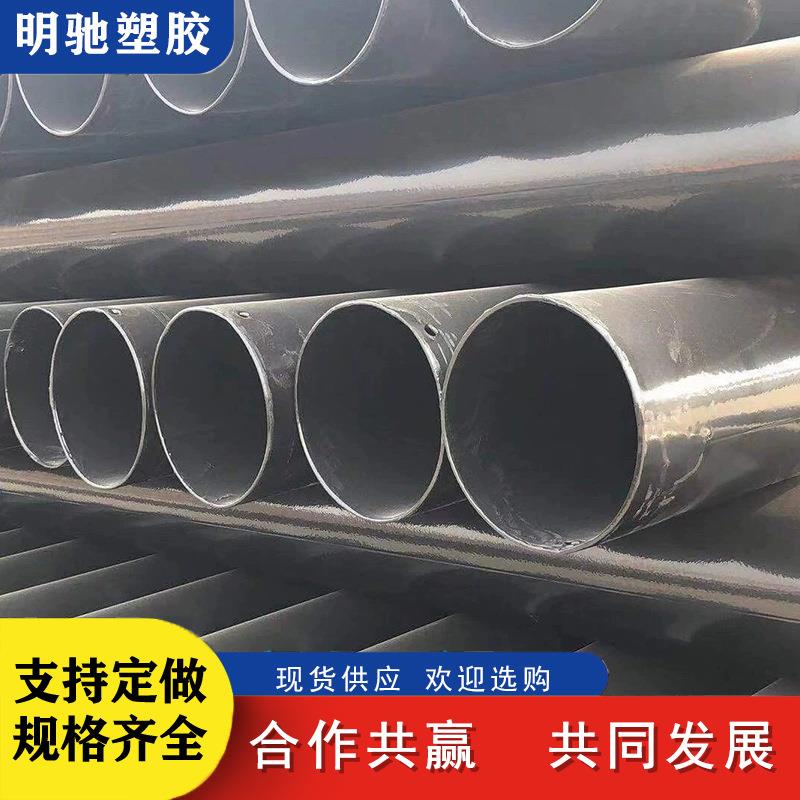 热浸塑地埋过路N-HAP电缆保护管电力涂塑钢管热浸塑电力穿线钢管