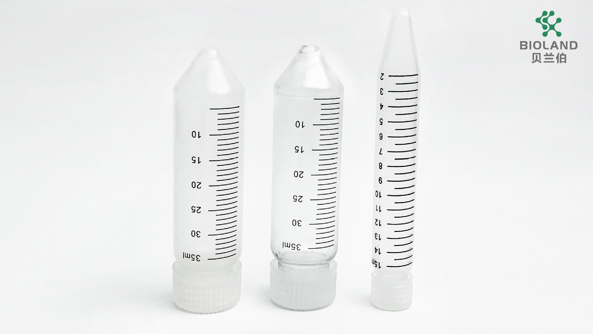 Bioland贝兰伯PP聚丙烯尖底高速离心管 10ml 35ml 50ml CTH05-C15