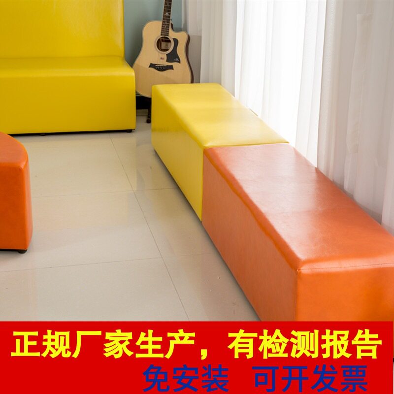 r^小沙发换鞋凳长皮凳实木长条沙发椅软包可储物收纳凳子软包坐凳