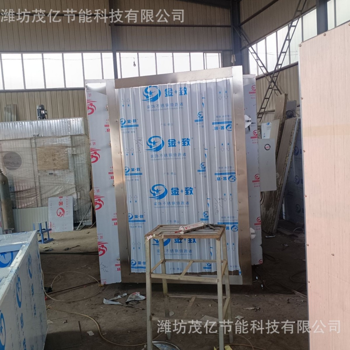 厂家生产木材碳化机红木板高温碳化窑设备木制品木箱木盒干燥箱