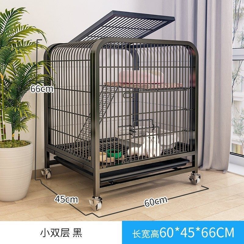 猫笼子猫别墅家用二三层猫窝大型猫舍带厕所猫咪宠物超大自由空间