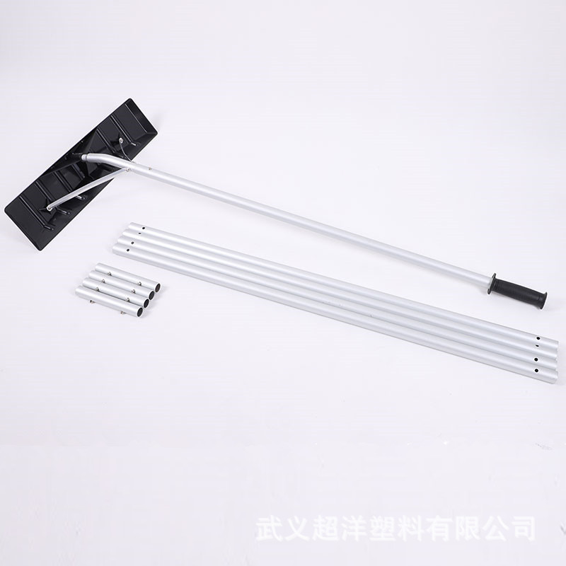 厂家直销可调节屋顶雪耙推雪铲塑料雪铲屋顶雪刮大棚屋顶除雪工具