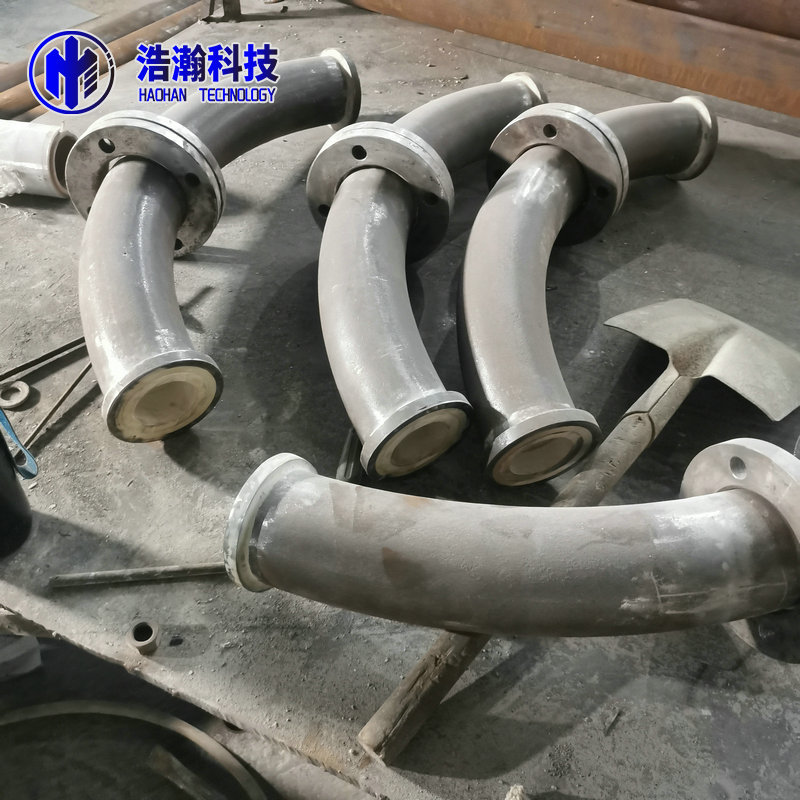 厂家直销 耐磨管道 陶瓷贴片耐磨管道 耐磨陶瓷三通管道批发
