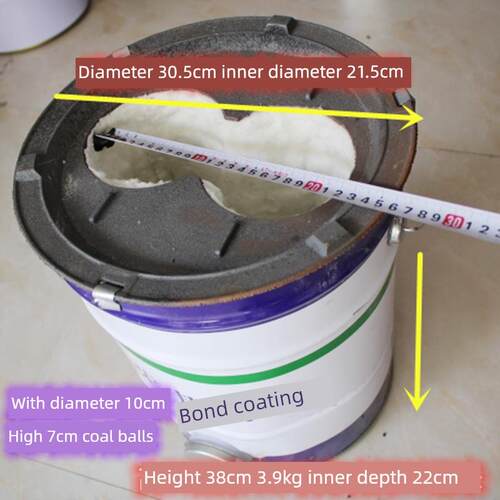 型煤炉蜂窝型煤炉新型家用取暖炭炉农村柴炉永康炉二芯