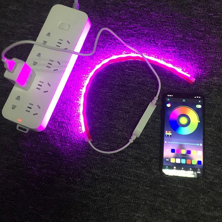 led七彩变色灯带鱼缸防水USB接口APP手机控制背景墙装饰氛围灯条
