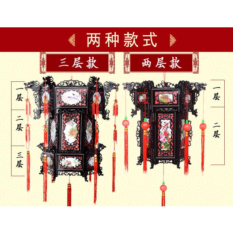 仿古宫灯公司庆典宫廷灯笼元旦春节日元宵灯笼大红灯笼中式灯笼
