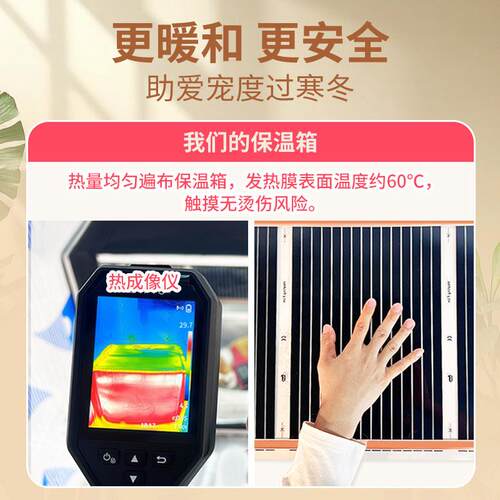 可调温度带温控智能恒温箱保温灯加热灯爬宠饲养箱宠物加热保温箱