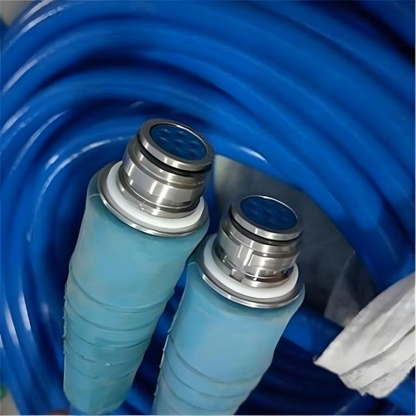 直发钢丝编织橡胶Y29945织护套连V接器 LCB-4钢丝编橡胶护套连接