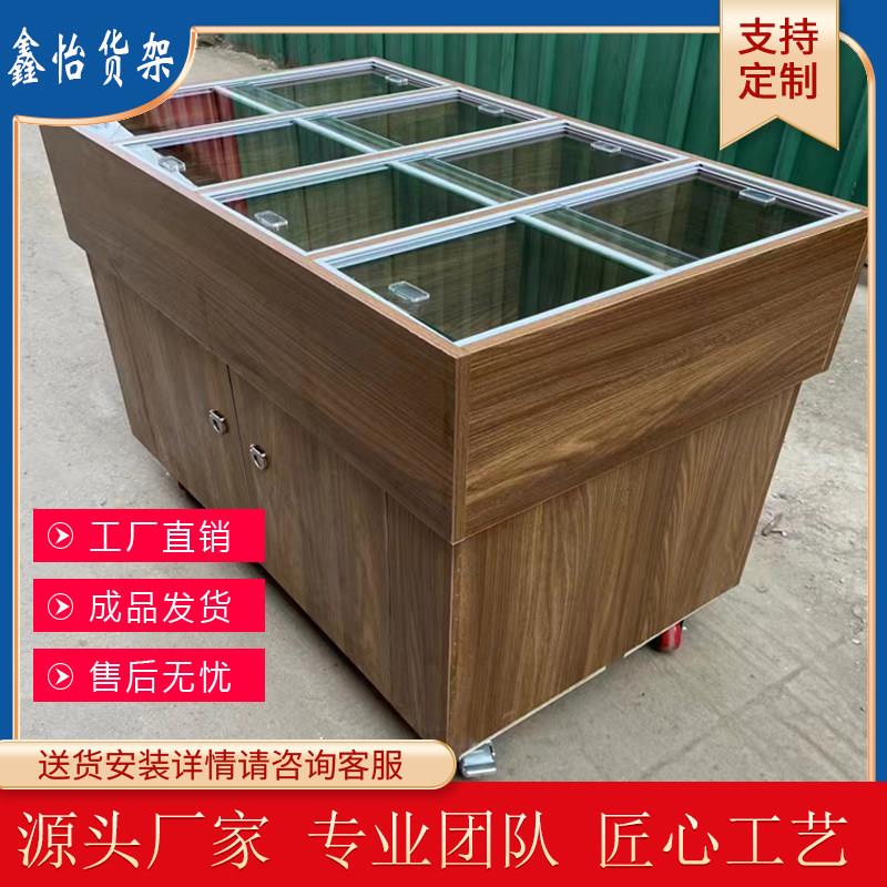 超市货架展示柜干货柜糖果干果展示柜米粮桶