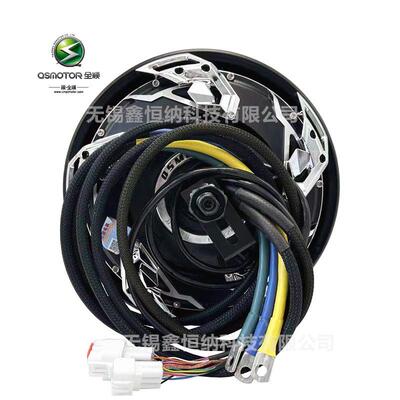 10寸10000WP五代QSMOTOR全顺电机V5高性能瓦片高速电摩电动车电机