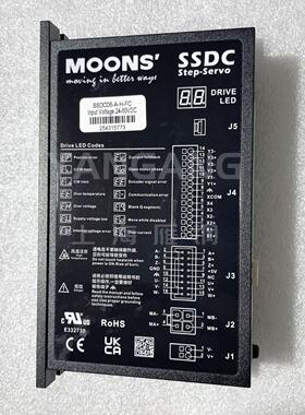 MOONS'鸣志 步进伺服电机驱动器（闭环步进） SSDC06-A-H-FC 高效
