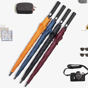 现货长柄伞 男士加大商务雨伞高尔夫伞直杆雨伞广告伞Y可印logo