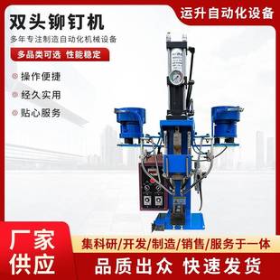 双粒铆钉机双头铆钉机气动铆钉机厂家五金工具配件自动铆钉机