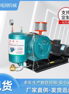 回转式风机HC-30S厂家风量大污水处理搅拌曝气回转节能鼓风机