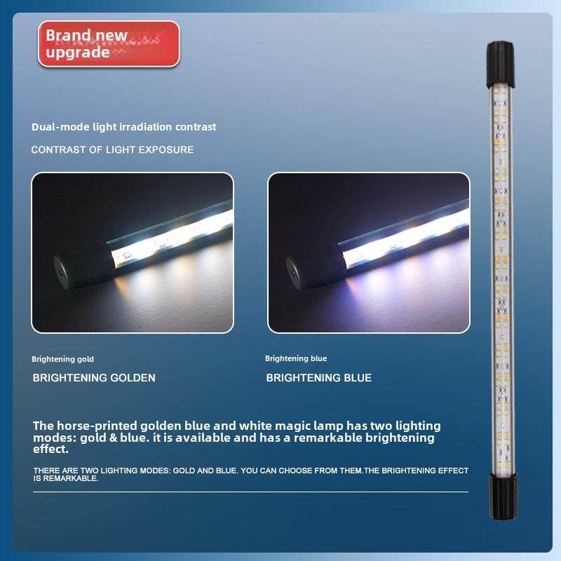 马寅神灯经典金龙增亮灯观赏灯龙鱼专用灯水族全光谱Led鱼缸防水