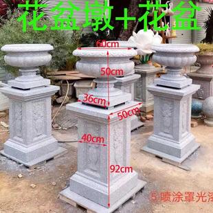 欧式 新款 圆形水泥花盆模具自制大号底部灌浆花盆模具水泥制品大全