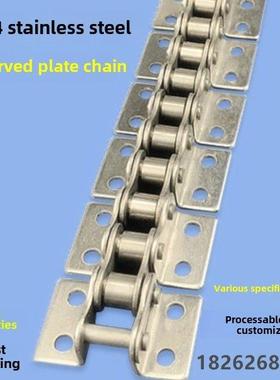 304不锈钢弯板炼单侧双孔3点06B 4点08B 5点10A6点12A16A