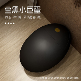 专利马桶潮州陶瓷鸡蛋形虹吸式小户型坐便器现代简约座便器小巨蛋