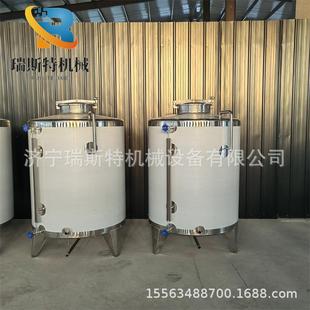 1吨白酒药酒密封储酒罐 储蓄设备 梅子酒果酒储备罐不锈钢储存罐