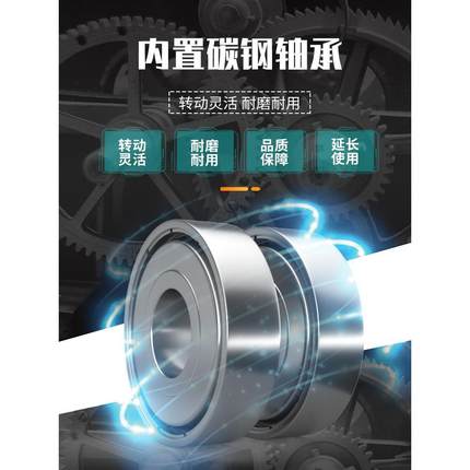 雅冠拉货平板车折叠重型钢板家用手推车拉车推货车搬运静音小推车