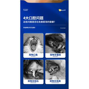 自营 博乐丹洁牙粉狗狗猫咪除口臭牙结石口腔清洁宠物喷剂洁齿