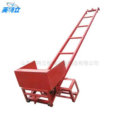 Slope feeding machine混凝土砂浆运输机移动提升物料上货机