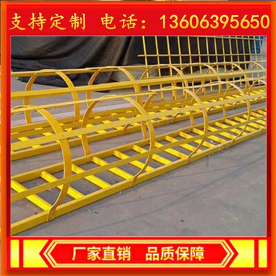 定制图集15J401爬梯护笼工地厂房深H井全安爬梯护笼镀锌钢不锈钢