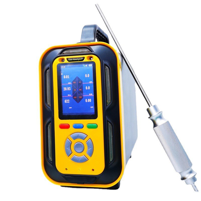 四合一沼气分析仪便携式甲烷硫化氢二氧化碳氧气浓度检测仪