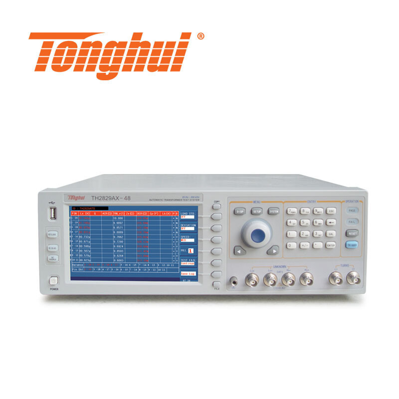 同惠TH2829AX-48自动变压器测试系统TH2829AX-24脚位频率200kHz
